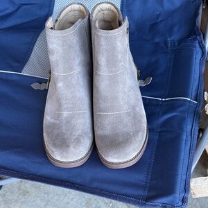 Spence Gray Suede Women’s Boots